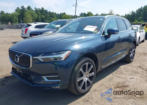 2021 Volvo Xc60 T5 Inscription из США, поврежденный, VIN YV4102RLXM1698014